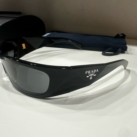 Prada Black Symbole Sunglasses - Picture 3 of 10